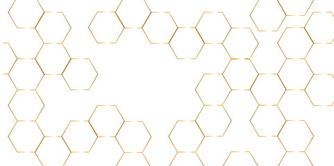  Abstract 3d hexagonal background with shadow. 3D futuristic abstract honeycomb mosaic background. Gold hexagon texture. honeycomb. hexagon shapes pattern. 