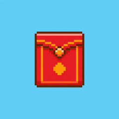 Pixel art Chinese Red Envelope game asset design
