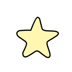 Planets in space doodle icon