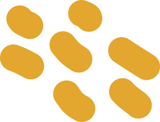 Abstract Dots Boho Element 