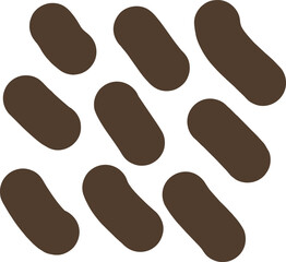 Abstract Dots Boho Element 