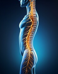 Female Anatomy: Spinal Cord & Nerves