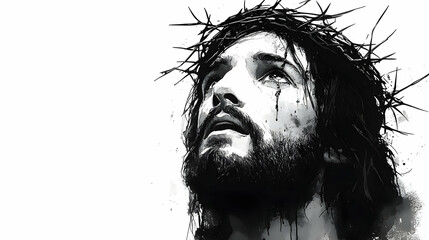 Crown of Thorns: Artistic Depiction of Sacrifice and Faith