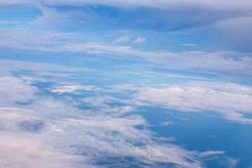 Fototapeta premium Blue sky sea of clouds