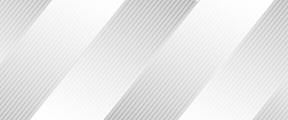 Obraz premium Vector abstract geometric stripe diagonal black and white gradient line. Abstract background wave line elegant white striped diagonal line technology concept web texture. 