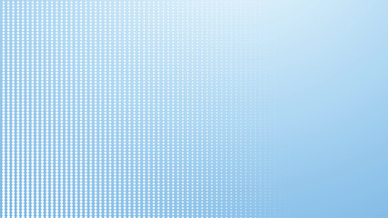 Blue and white gradient with halftone seamless pattern abstract background for backdrop or presentation
