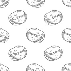 coffee background. Coffee beans pattern background. Coffee beans wallpaper. Coffee Beans Illustration for packaging.