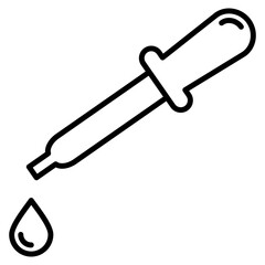 pipette single icon