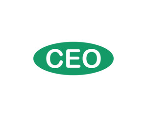 CEO logo design vector template. CEO