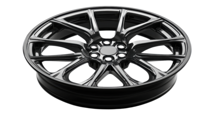 wheel rim isolated on white background