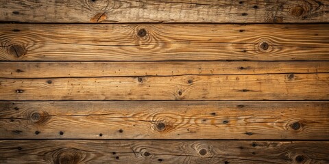 Naklejka premium Rustic Weathered Wooden Planks Background Texture Ideal for Design Projects