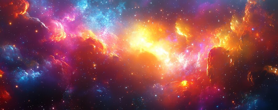 Lively rock concert atmosphere, crowd erupting in cheers, powerful stage lights beaming, vivid generative art showcasing raw energy and excitement