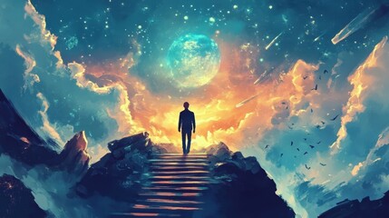 A visual representation of educational success and growth.