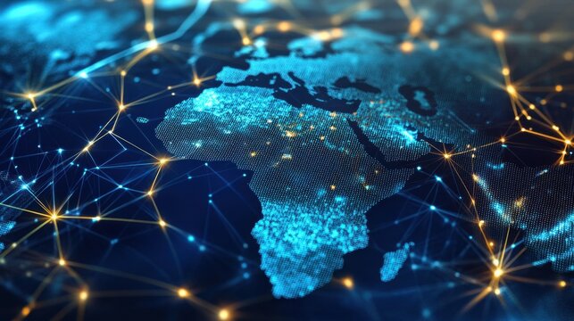 Business innovation in Africa is driven by blockchain's secure transaction capabilities.