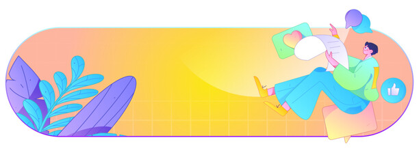 Communicate with consultants flat vector character concept operation hand drawn illustration
