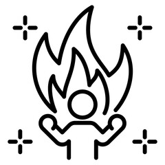 motivation single icon