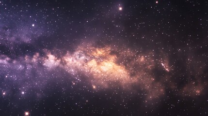 Fototapeta premium Celestial Nebula Cosmic Dust Starscape Galaxy