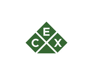 CEX logo design vector template. CEX