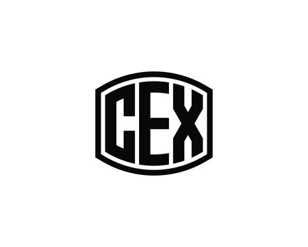CEX logo design vector template. CEX