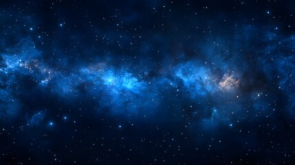 Fototapeta premium Celestial Nebula A Cosmic Dance Of Stars And Dust