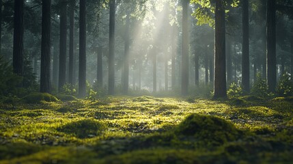 Fototapeta premium Fresh Air in a Spacious City Park