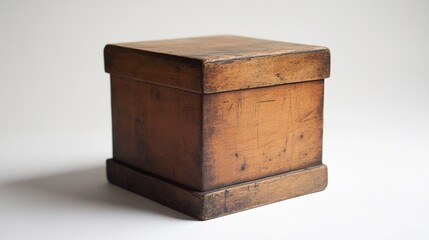 Vintage Wooden Box: Rustic Charm and Antique Appeal