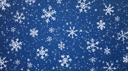 christmas background with snowflakes