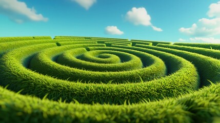 Nature-Inspired Business Harmony Maze