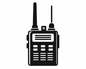 Walkie Talkie silhouette,Walkie Talkie vector icon