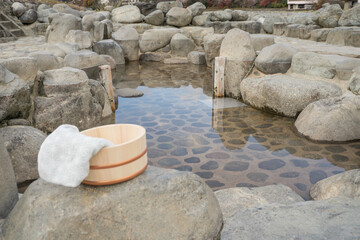 下呂温泉　噴泉池　Funsenchi　Gero hot spring  岐阜　Gifu