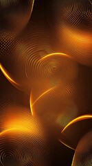 Golden glow light abstract luxurious background