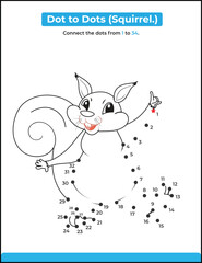 Dot to Dot Stegosaurus Dinosaur Coloring for kids