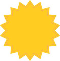 Advertising Ribbon Shape Element 