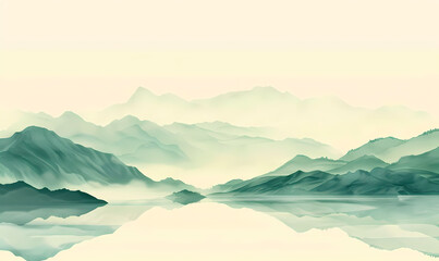 Classical landscape painting