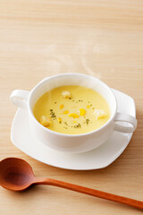 コーンスープ　Sweetcorn soup