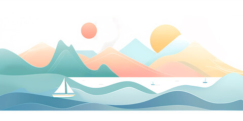 Classical landscape painting