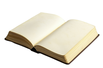 Vintage-Inspired Journal Notebook with a Floral Design, Adding a Touch of Nostalgia to Your Writing with isolated on transparent background