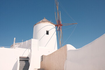 windmill in island