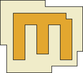 Alphabet Ransom M Element