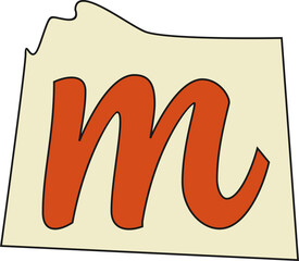 Alphabet Ransom M Element