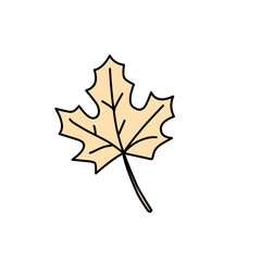 Vector cartoon illustration with winter