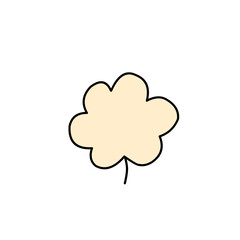 Vector cartoon illustration with winter