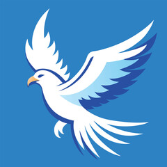 dove of peace vector
