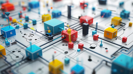 Business workflow charts