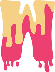 Alphabet Ransom Note W Element