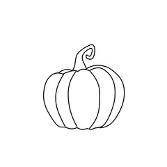 Pumpkin line icon