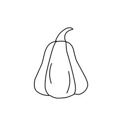 Pumpkin line icon