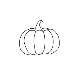 Pumpkin line icon