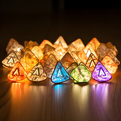 Emblem of Sobriety: A Colorful Collection of Alcoholics Anonymous (AA) Milestone Chips