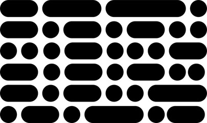 Obraz premium White halftone background on black background. Vector illustration